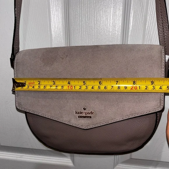 Kate Spade Suede Court Livinia Crossbody Bag​ - Picture 7 of 11